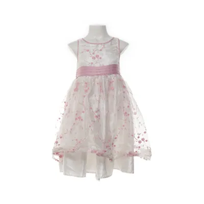 Brudnäbbsklänning (Vit, Rosa) från Kids by Lindex Polyester