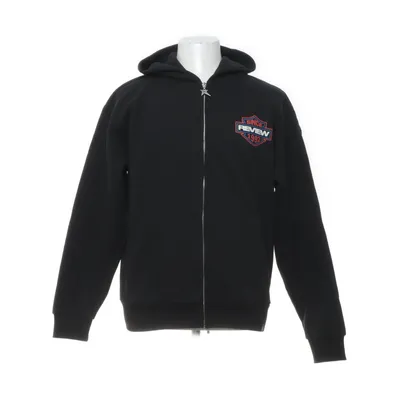 Capuchon sweater (Zwart) van Review Katoen, Polyester