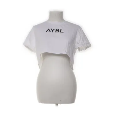 Crop top (Vit) från AYBL Bomull, Elastan