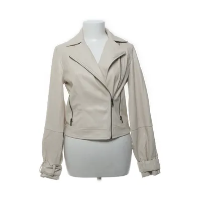 Biker jacket (Beige) from Yaya Women Polyester, Polyurethane