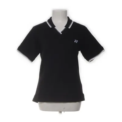 Pikétröja (Svart, Vit) från Yonex Bomull