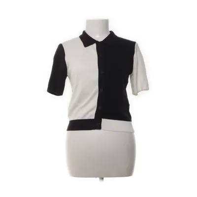 Kortärmad skjorta (Svart, Vit) från NA-KD Polyamid, Viskos