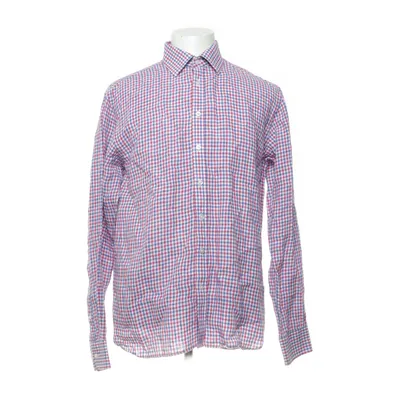 Shirt (Wit, Meerkleurig) van Saks Fifth Avenue Linnen