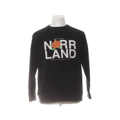 Collegetröja (Svart) från Sqrtn Company Ekologisk bomull, Återvunnen polyester