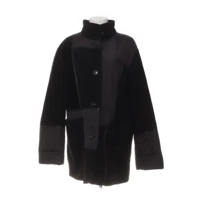 Jas (Zwart) van Authentic Clothing Katoen, Polyamide, Polyester, Polyurethaan, Wol