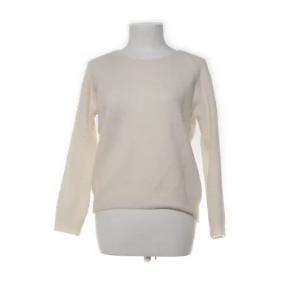 Pull-over (Blanc) de Arnie Says Laine d'alpaga, Polyamide