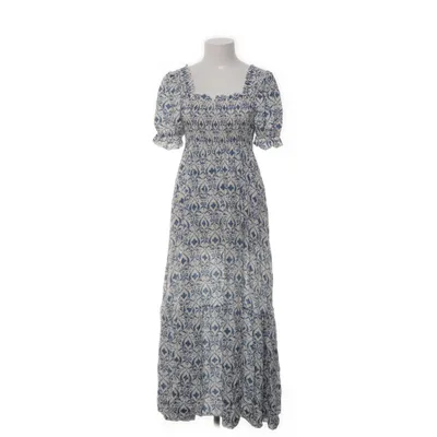 Maxi jurk (Blauw, Wit) van Stajl Viscose