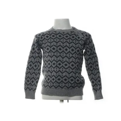 Tröja (Grå, Svart) från Lindex Kids Polyester, Bomull, Viskos, Akryl, Ull