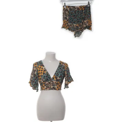 Ensemble (Bleu, Jaune, Multicolore) de Pull & Bear Viscose
