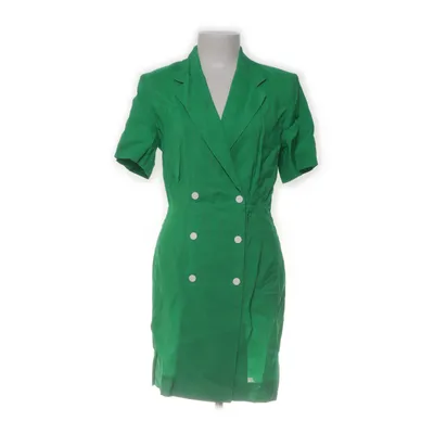 Slå-om-kjole (Grøn) fra Sandro Polyester, Viscose