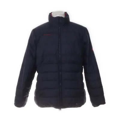 Down jacket (Blue, Red) from Mammut Down, Feather, Polyester