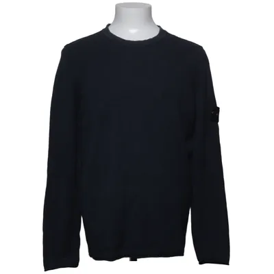 Sweatshirt (Bleu) de Stone Island Coton, Polyamide
