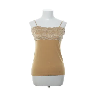 Tank Top (Gold) from Cappuccini Viscose, Elastane