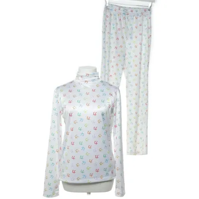 Set (White, Multicolored) from Hosbjerg Polyester, Elastane