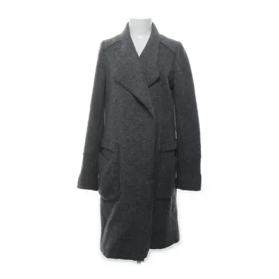 Jas (Grijs) van Zara Trafaluc Outerwear Collection Wol, Viscose