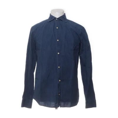 Shirt (Blauw, Meerkleurig) van Riley Katoen