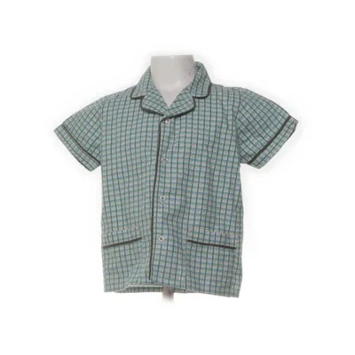 Pyjamasskjorta (Blå, Flerfärgad) från Caramel Bomull