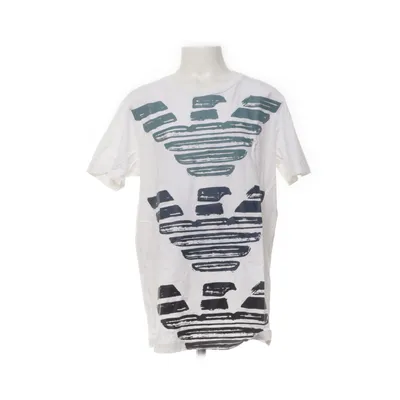 T-shirt (Wit, Meerkleurig) van Emporio Armani Katoen