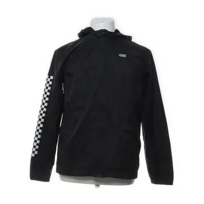 Træningsjakke (Sort, Hvid) fra Vans Nylon, Polyester