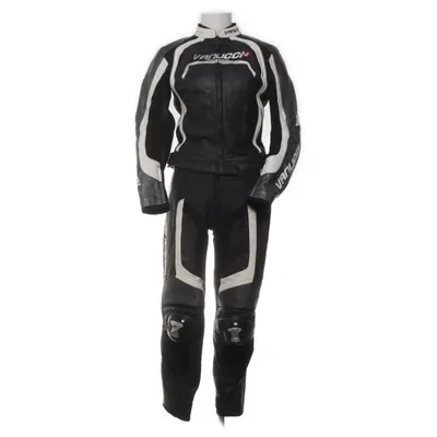 Motorcycle gear (Black, White, Multicolored) from Vanucci Polyester, Leather