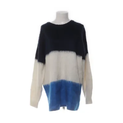 Tröja (Blå, Flerfärgad) från H&M Premium Quality Elastan, Mohair, Polyamid, Ull