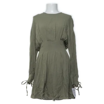 Kjole (Grøn) fra ASOS Design Linned, Viscose
