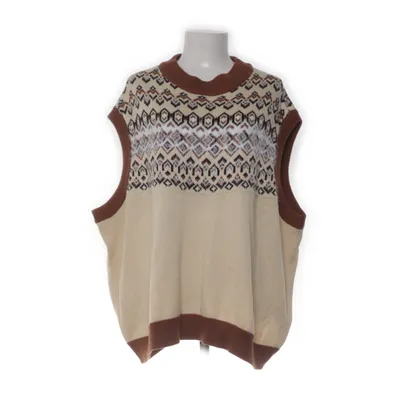 Slipover (Beige, Brun) från John Baner Akryl, Bomull, Polyamid