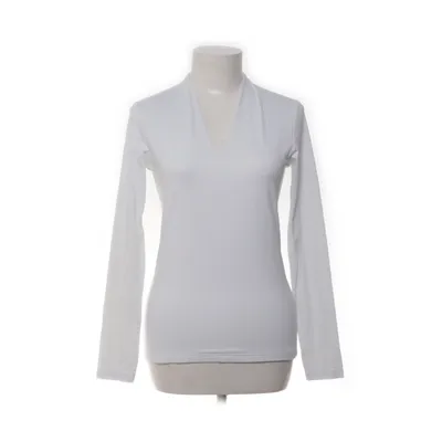 Lange mouwen shirt (Wit) van S. Marlon Elastaan, Polyamide
