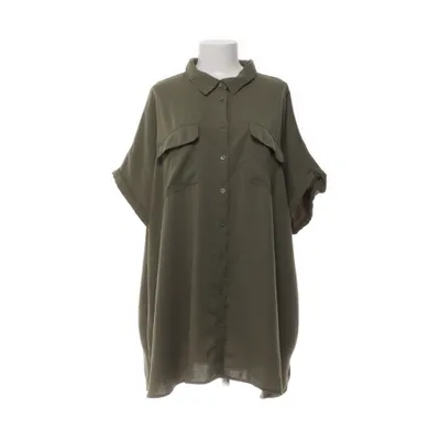 Kortärmad skjorta (Grön) från Yours Polyester