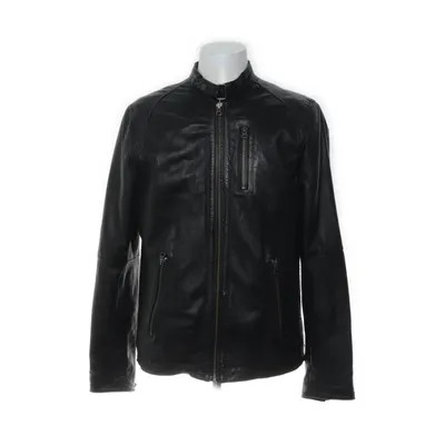 Leren jack (Zwart) van Rockandblue