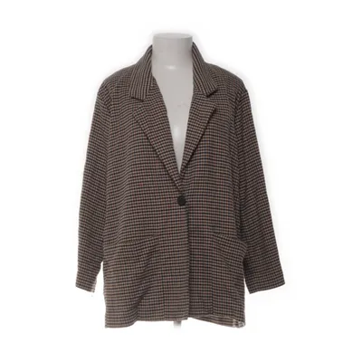 Blazer (Brown, Multicolored) from Monki Elastane, Polyester, Viscose