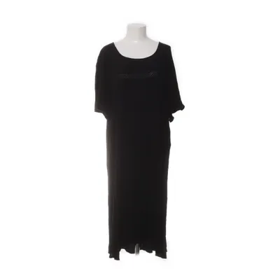 Jurk (Zwart) van Zizzi Katoen, Viscose