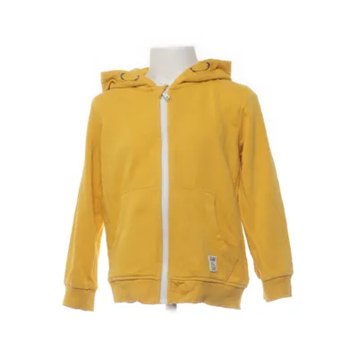 Hoodie (Yellow) from Lindex Kids Cotton, Polyester