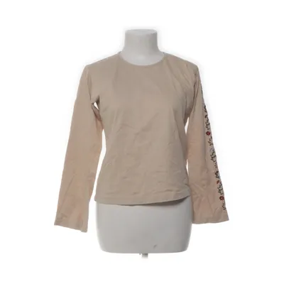 Långärmad t-shirt (Beige, Flerfärgad) från Amica Bomull