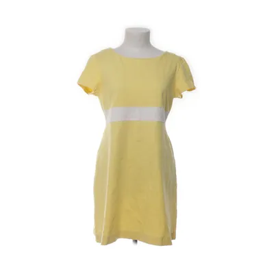Jurk (Geel, Wit) van Erik Nilssons Fabriker Elastaan, Polyamide, Viscose