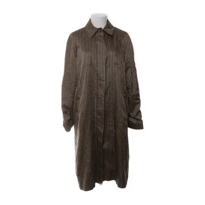 Frakke (Sort, Brun) fra Jaeger Polyester, Nylon, Viscose