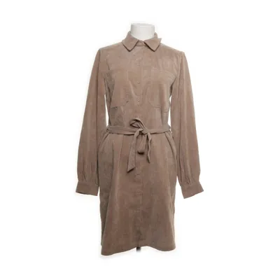 Shirt dress (Beige) from NA-KD Polyester