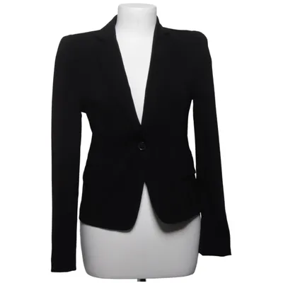 Blazer (Black) from Turnover Polyester, Polyurethane