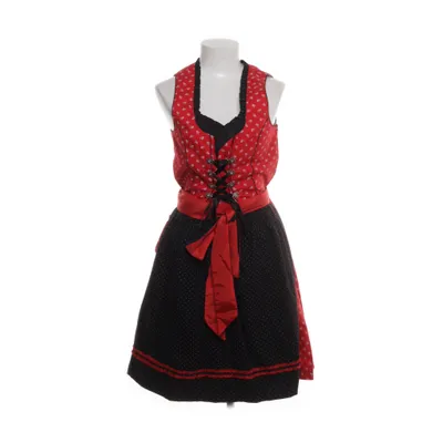 Dirndl (Red, Black) from Lekra