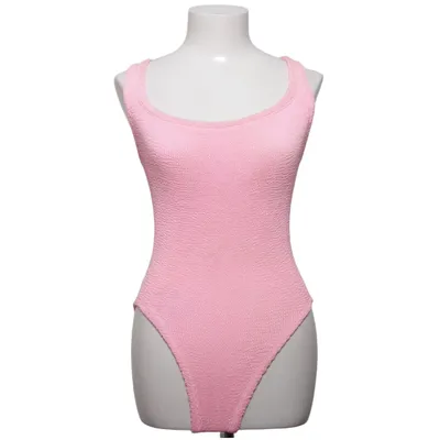 Maillot de bain une pièce (Rose) de Hunza G Élasthane, Polyamide
