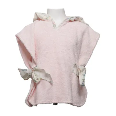 Cape de bain (Rose, Multicolore) de Be Chic Coton