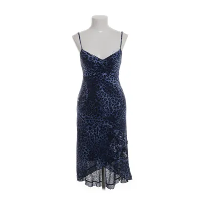 Maxi jurk (Blauw, Meerkleurig) Polyamide, Polyester