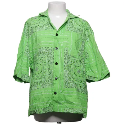 Korte mouwen shirt (Groen, Wit) van Collusion Katoen
