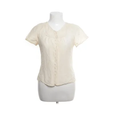 Top (Beige) fra Dagmar Bomuld, Silke