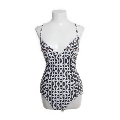 Badpak (Zwart, Wit) van Seafolly Elastaan, Nylon