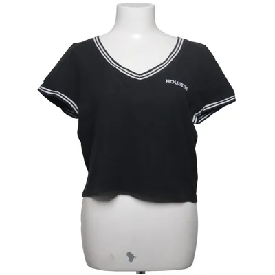 T-shirt (Zwart, Wit) van Hollister Katoen