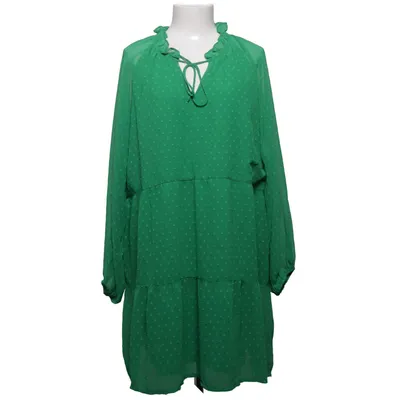Klänning (Grön) från Ellos Polyester