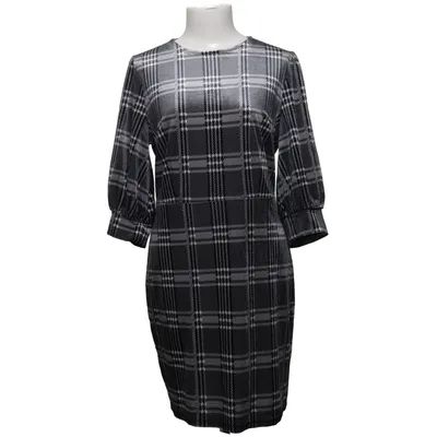 Klänning (Svart, Vit, Grå) från V by Very Elastan, Polyester