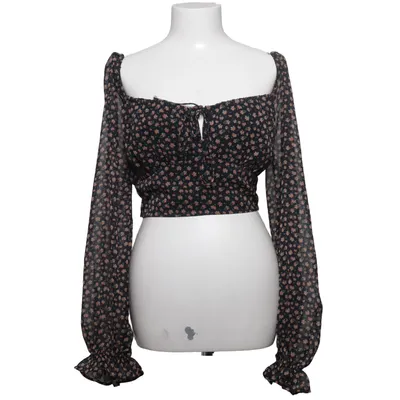 Crop top (Zwart, Meerkleurig) van NA-KD Polyester