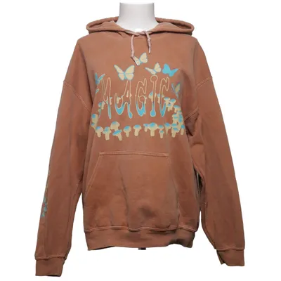 Huvtröja (Brun, Flerfärgad) från Urban Outfitters Bomull, Polyester